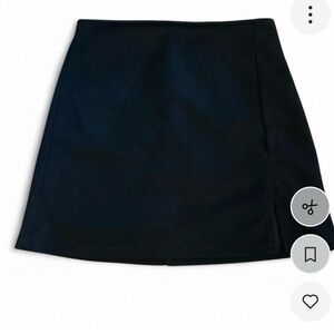SHEIN Black Mini Skirt